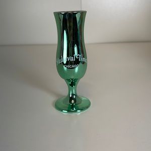 NWOT Medieval Times Chicago Mint Green Loving Cup Shot Glass